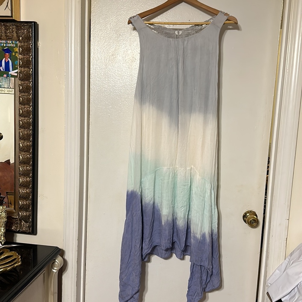 NWT SCANDAL BEAUTIFUL MULTICOLOR WOMEN’S RELAXED DRESS SIZE L